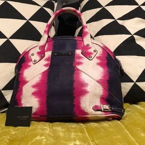 Rebecca Minkoff multi colored satchel